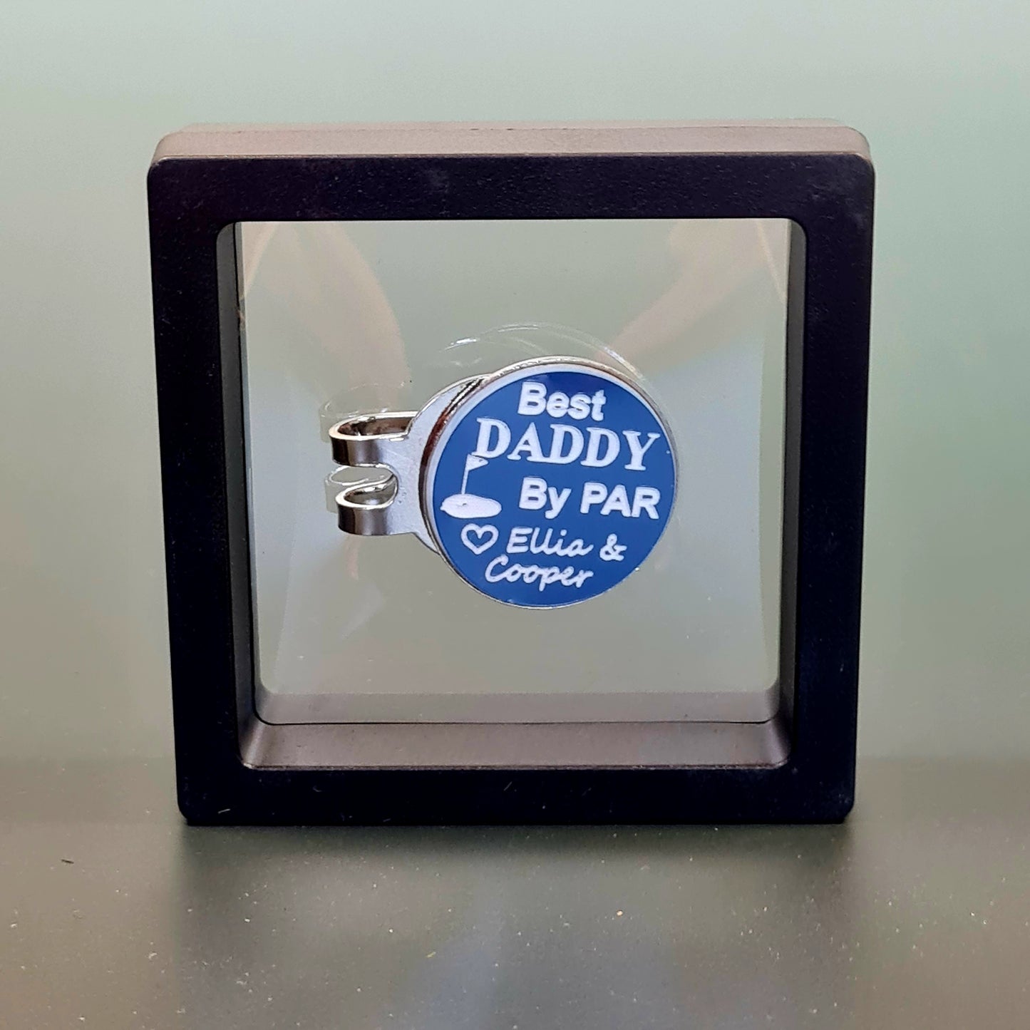 Golf Ball Marker For Dad, Mum, Uncle, Brother, Stepdad, Daddy, Grandad, Papa, Christmas Gift For Golfers Best Dad by Par