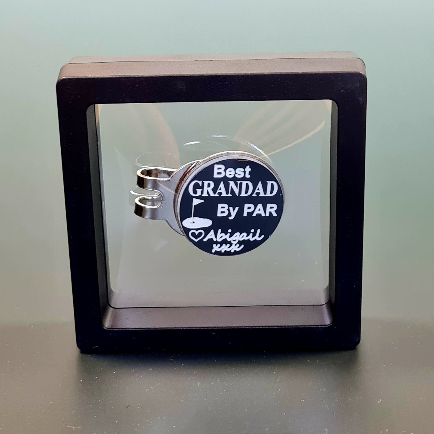 Golf Ball Marker For Dad, Mum, Uncle, Brother, Stepdad, Daddy, Grandad, Papa, Christmas Gift For Golfers Best Dad by Par